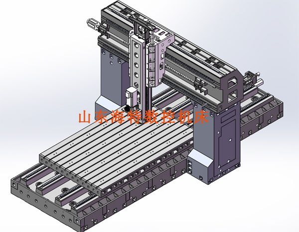 HLC2520數控龍門銑床光機